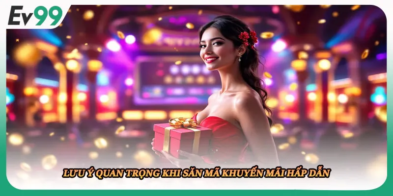 Lưu ý quan trọng khi săn mã khuyến mãi hấp dẫn